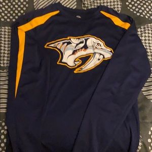 Men’s Dri Fit Shirt NHL Brand Nashville Predators